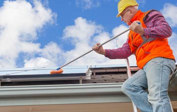 Hughton soft wash roof cleaning